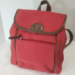 Treviso Womans Red  Small Backpack .